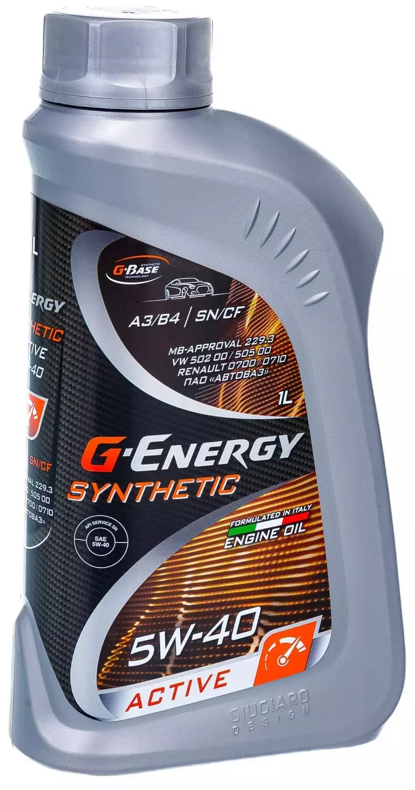 Масло моторное G-Energy Synthetic Active 5W-40 синтетическое 1 л