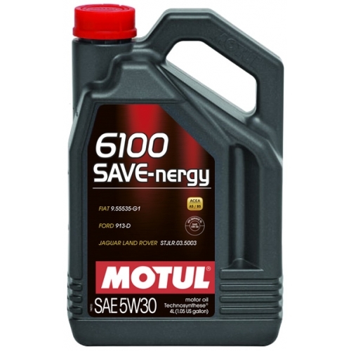 Моторное масло Motul 6100 Save Nergy 5W30 синтетическое 4л