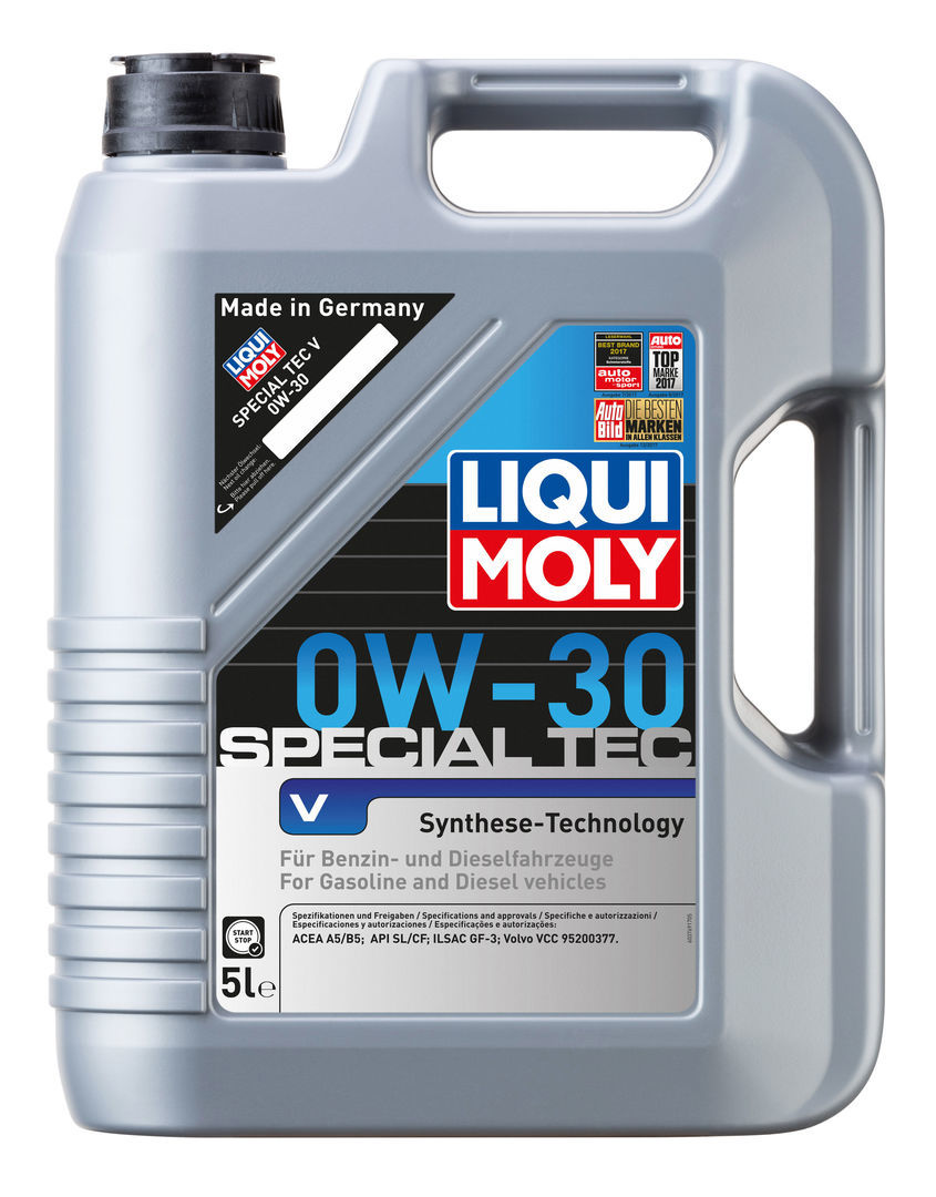 Моторное масло LIQUI MOLY  Special Tec V 0W30 синтетическое (Volvo)