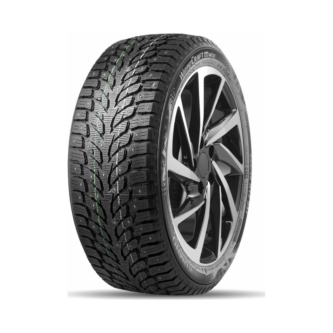 Автошина R15 185/65 Kumho Wintercraft WI32 92T XL шип