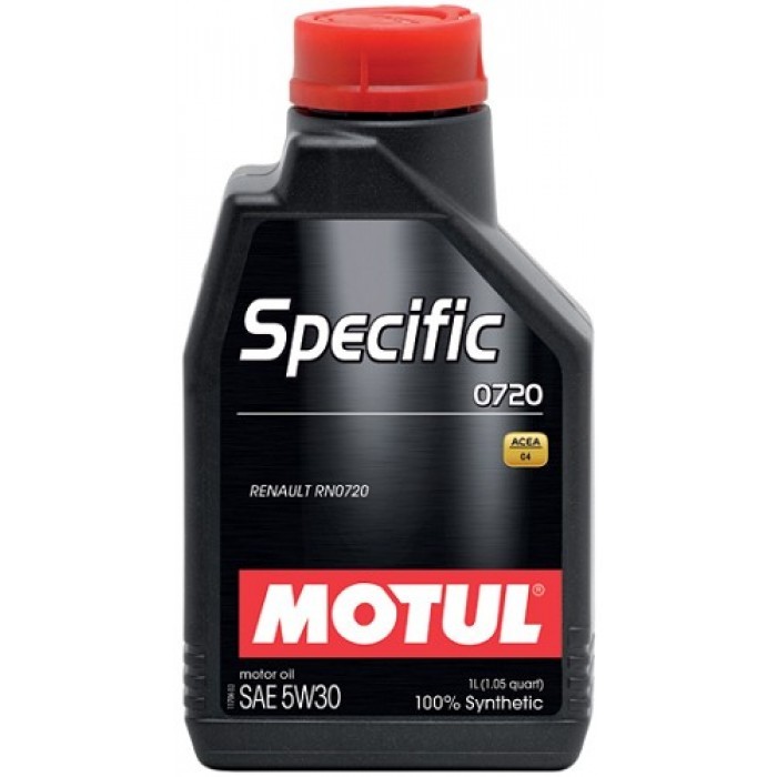 Motul  Specific 0720 5W30 Синтетическое моторное масло для дизеля Renault