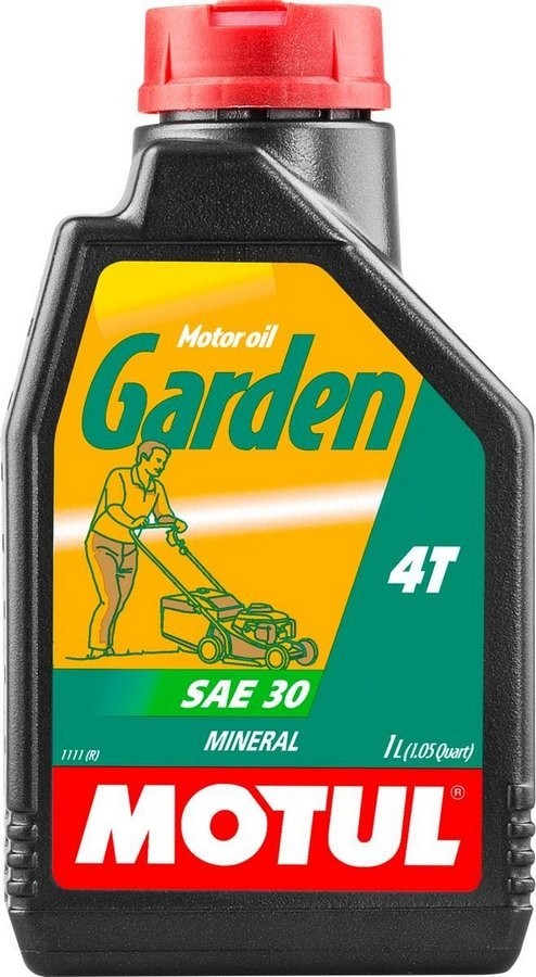 Motul Garden SAE30 4T - Минеральное масло для садовой техники