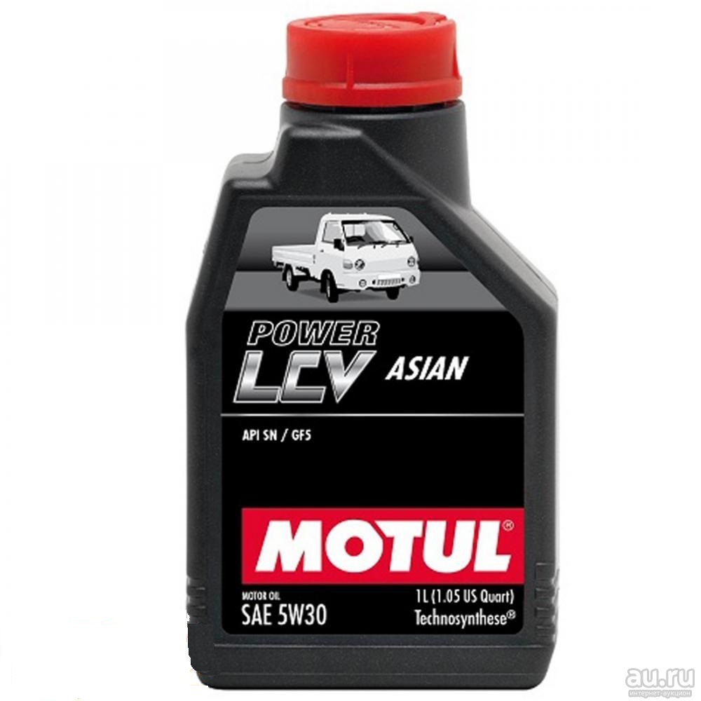Motul Power LCV Asian 5W30 (1л) - Синтетическое моторное масло для азиатских легких грузовиков