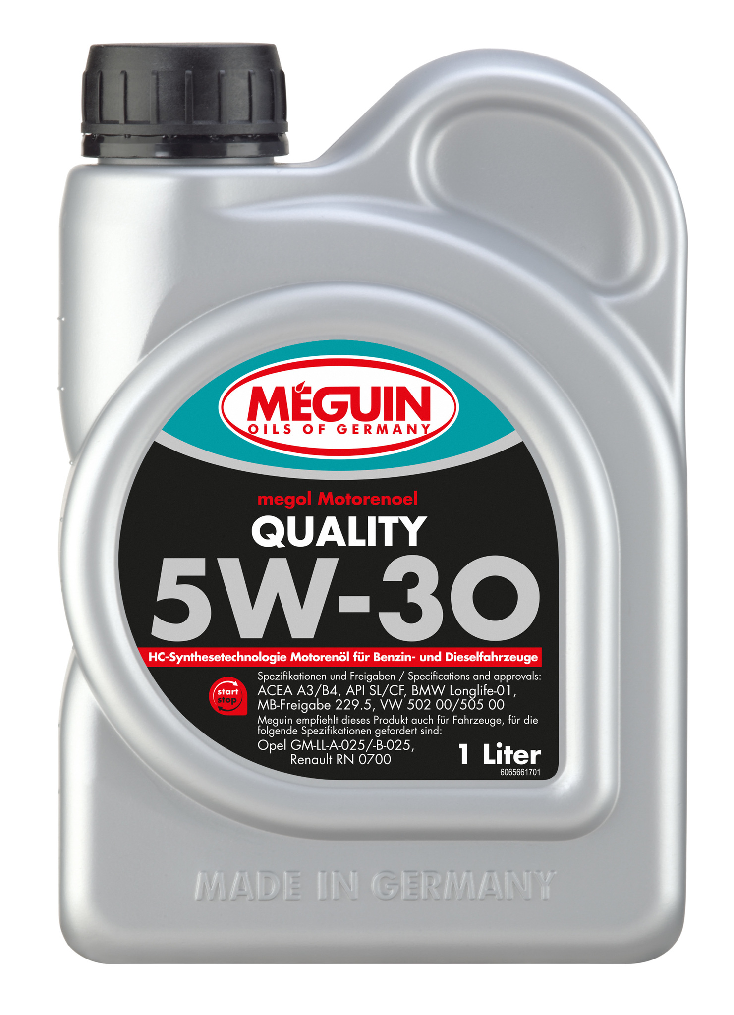 Megol Motorenoel Quality 5W30 Синтетическое моторное масло