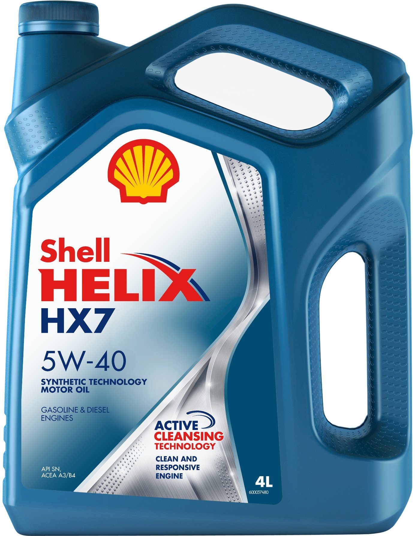Shell Helix HX7 5W40 Синтетическое моторное масло