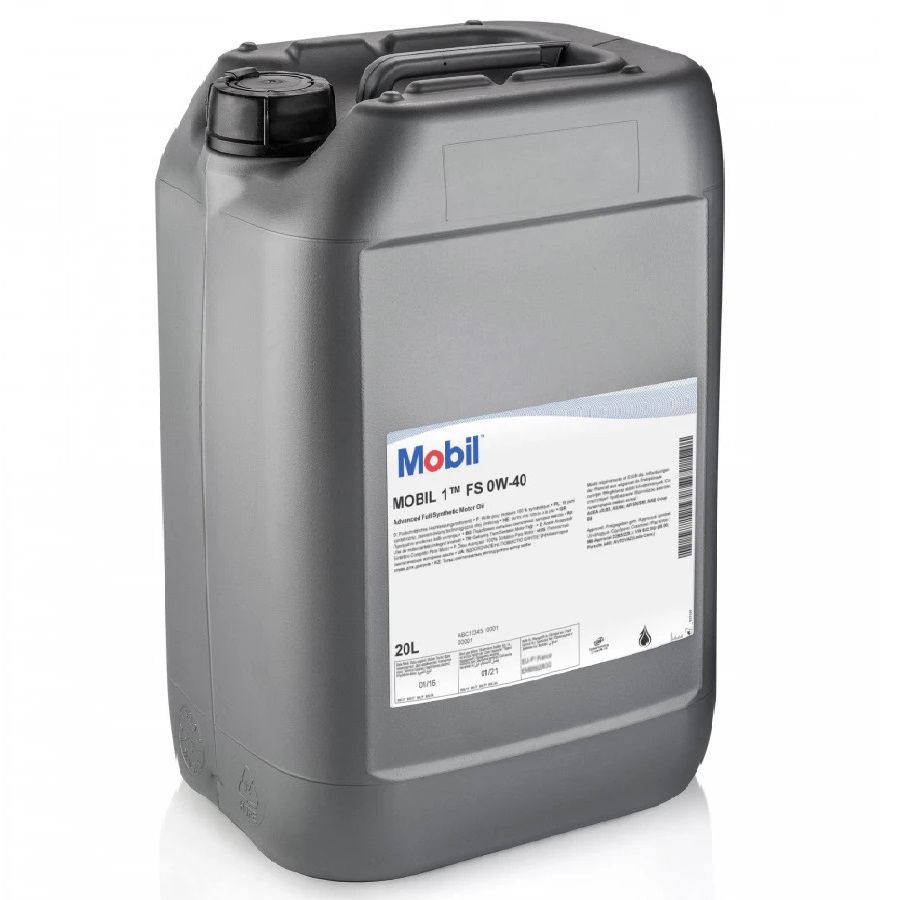 Моторное масло MOBIL 1 FS 0W-40 синтетическое 20л