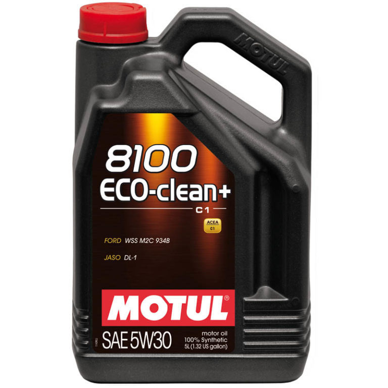 Motul 8100 Eco clean plus 5W30 С1 Синтетическое моторное масло