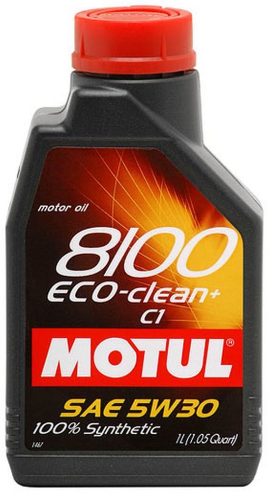 Motul 8100 Eco Clean Plus 5W30 С1 Синтетическое моторное масло