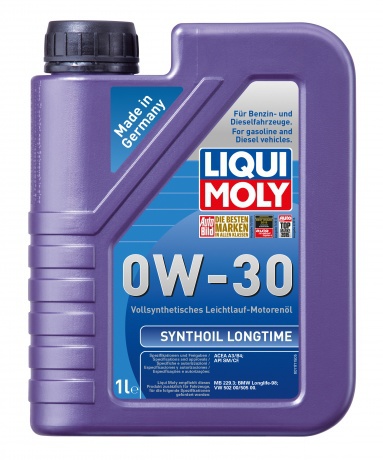Моторное масло Liqui Moly Synthoil Longtime 0W30 синтетическое моторное масло 4л