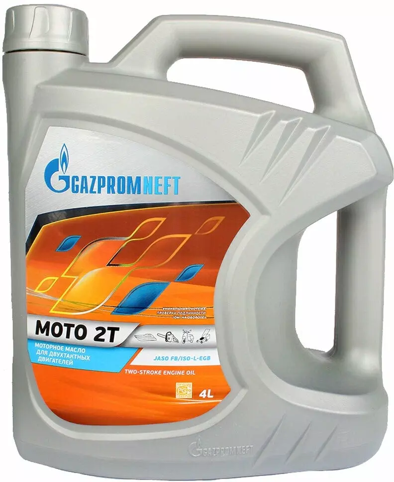 Масло моторное 2T Gazpromneft Мото 2T минеральное 4 л