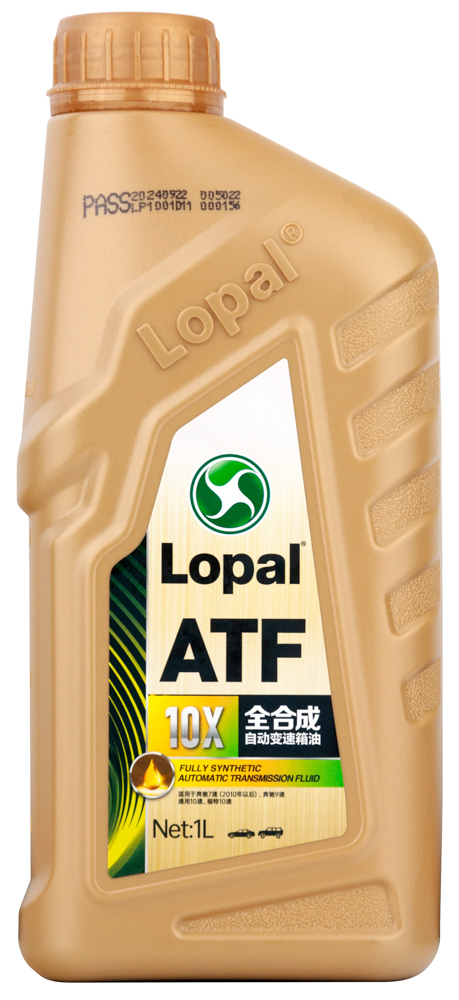 Трансмиссионное масло для АКПП Lopal ATF 10X синтетическое 1л