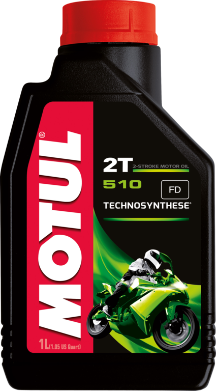 Motul 510 2T - Полусинтетическое моторное масло для мототехники 1л.