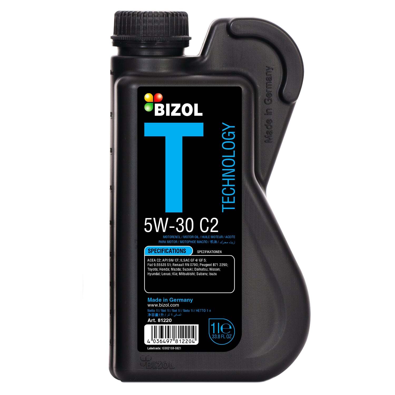 Моторное масло BIZOL НС Technology 5W-30 C2