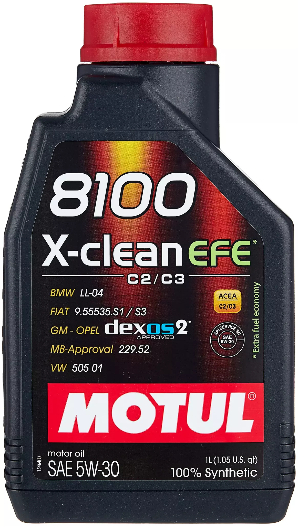 Моторное масло Motul 8100 X-Clean EFE 5W30 синтетическое  1л
