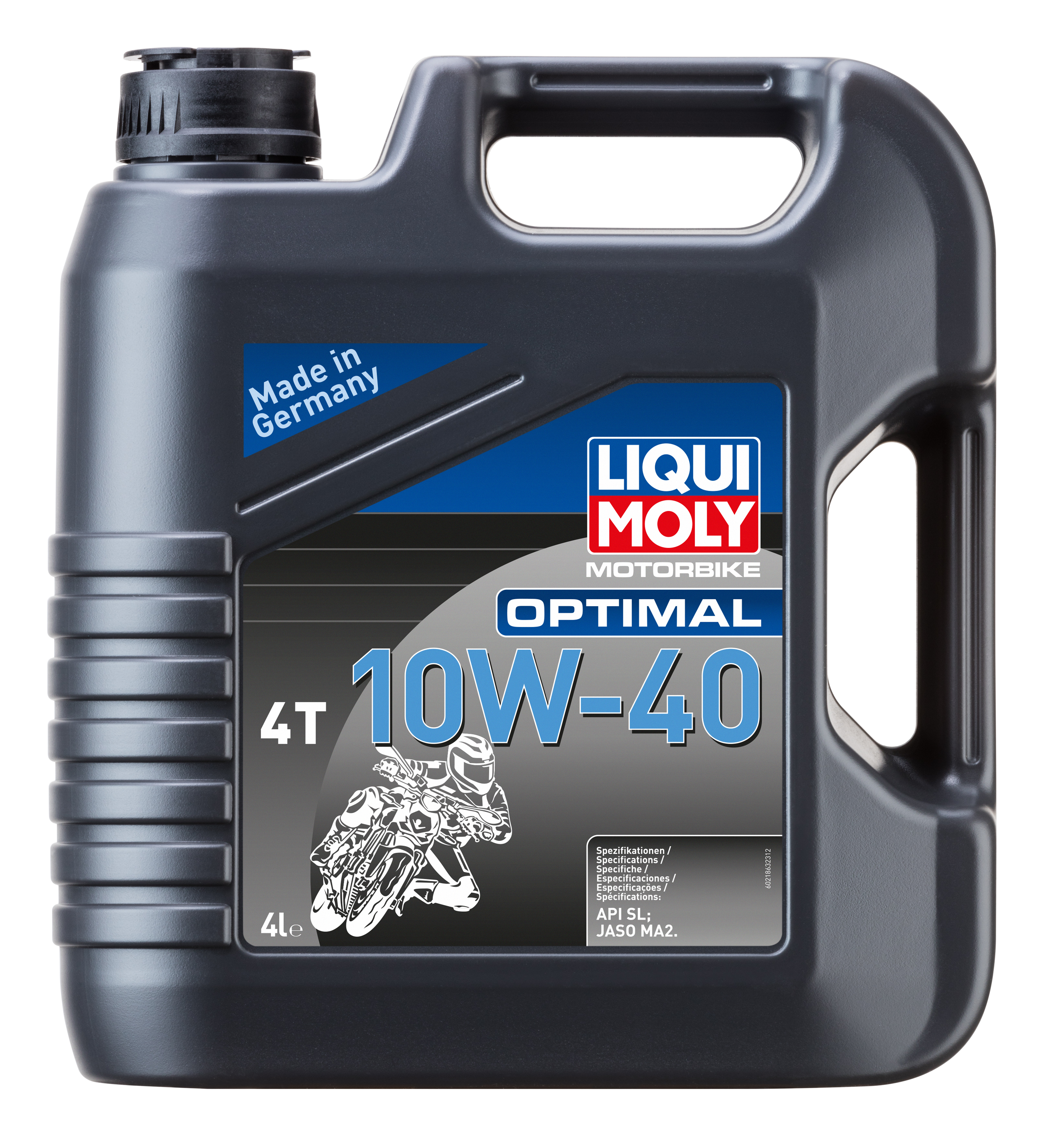 Моторное масло Liqui Moly Motorbike Optimal 4T 10W-40 минеральное 4л