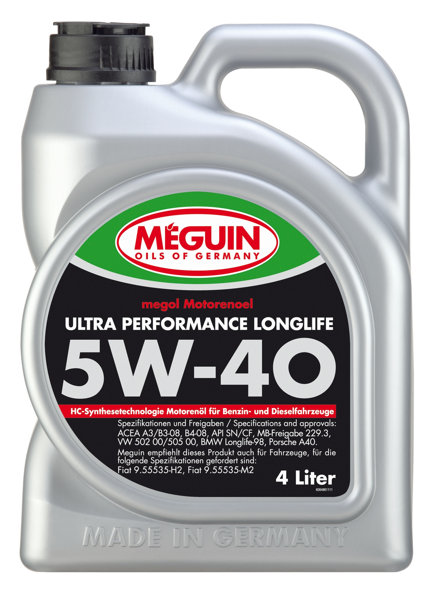 Megol Ultra Performance Longlife 5W40 НС-синтетическое моторное масло