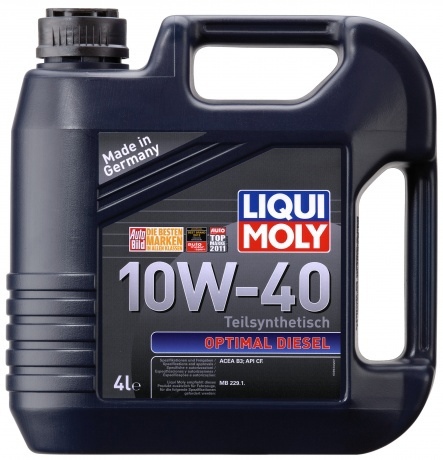 Liqui Moly Optimal Diesel 10W40 Полусинтетическое моторное масло бочка 60л