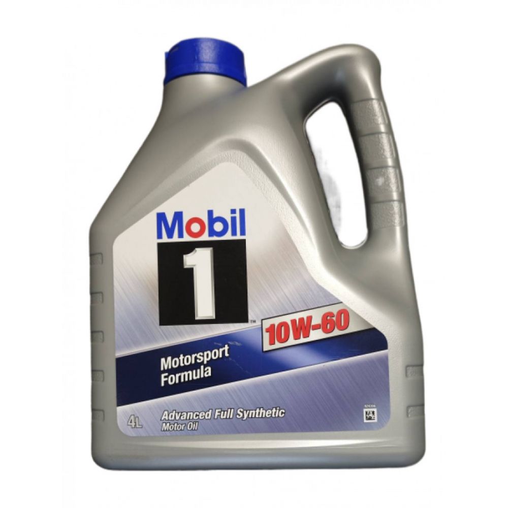 Моторное масло MOBIL 1 10W-60 синтетическое 4л