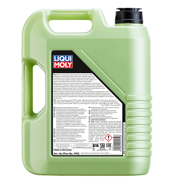 Моторное масло Liqui Moly Molygen New Generation 5W30 синтетическое 5л