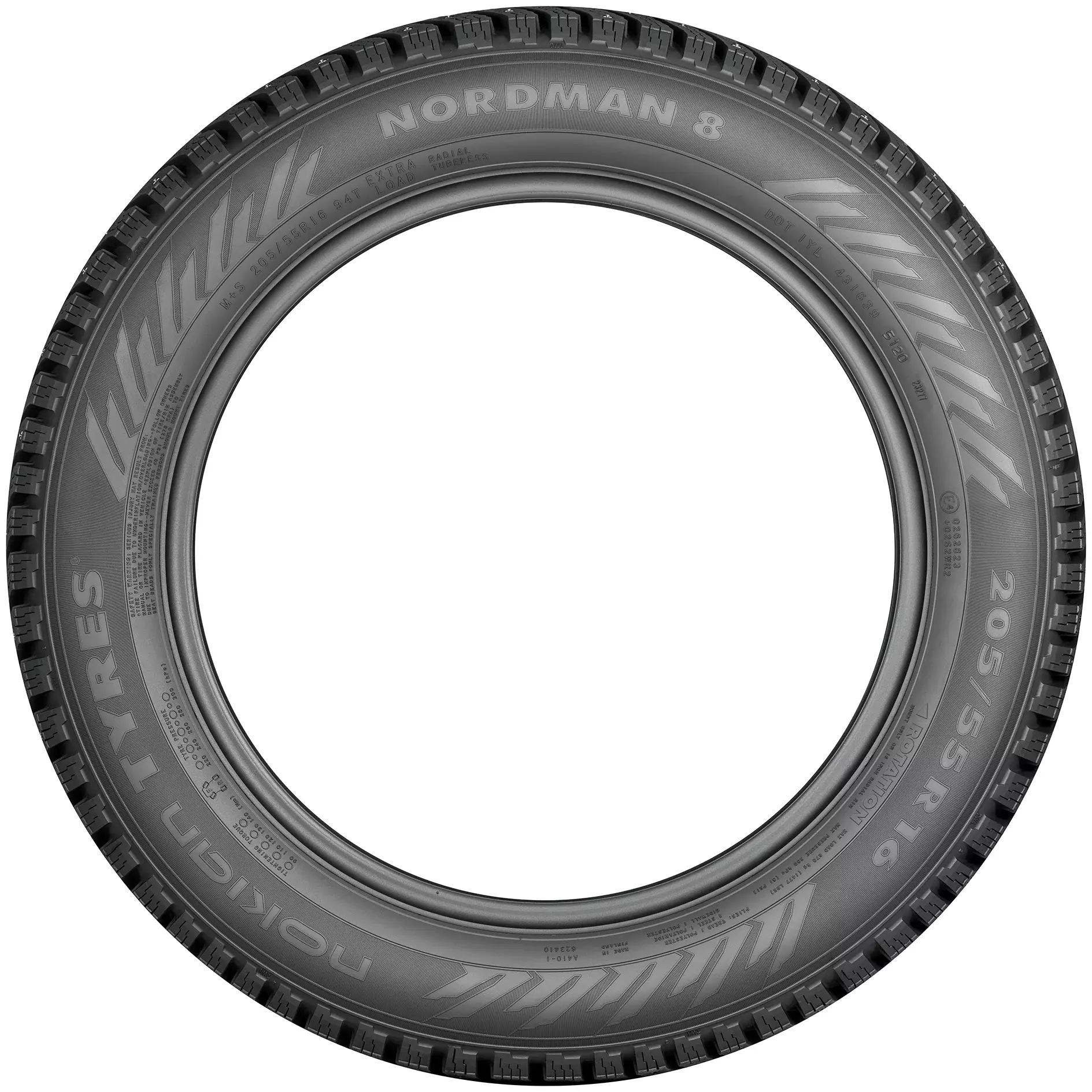 Шина Nokian Tyres Nordman 8 98T XL R17 225/50 шипованная