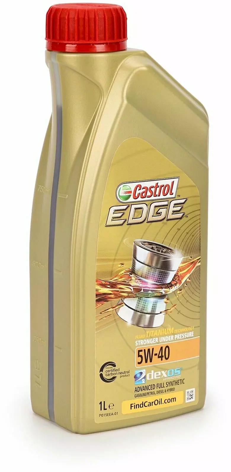 Масло моторное CASTROL EDGE 5W-40 синтетическое 1 л