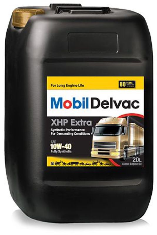 Масло моторное MOBIL Delvac XHP Extra 10W-40 полусинтетическое 20л