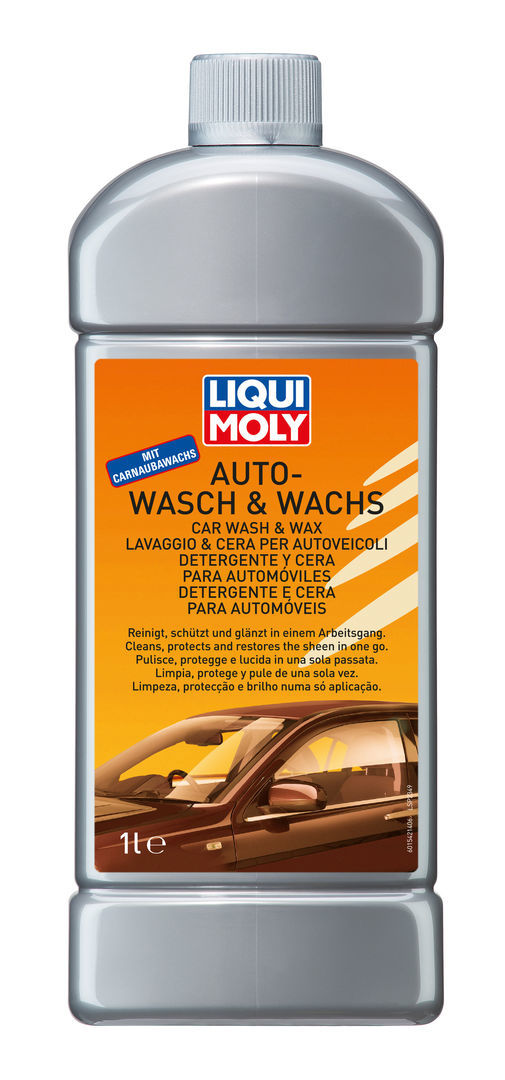 Liqui Moly Auto Wasch & Wachs Авто шампунь с воском для основательной мойки автомобиля