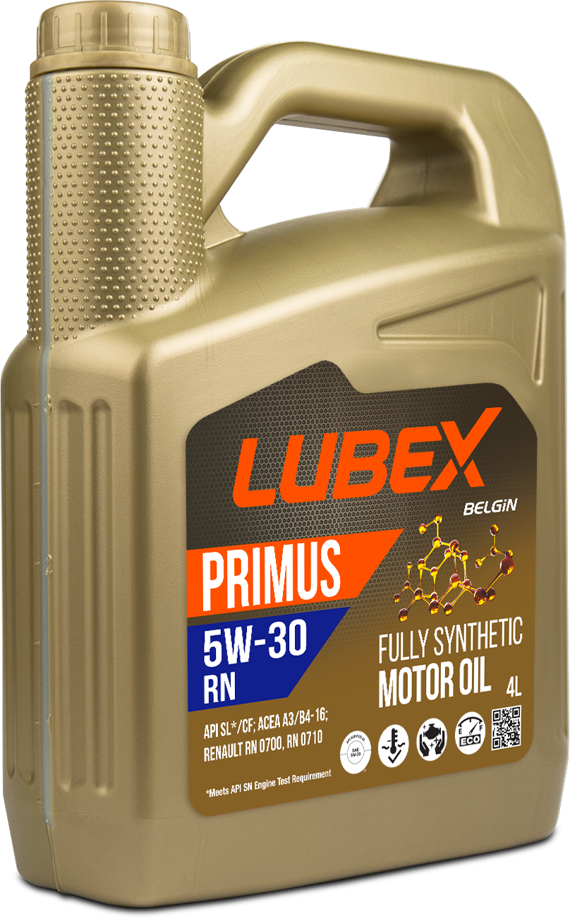Ситетическое масло LUBEX PRIMUS RN 5W-30 CF/SL A3/B4 4л