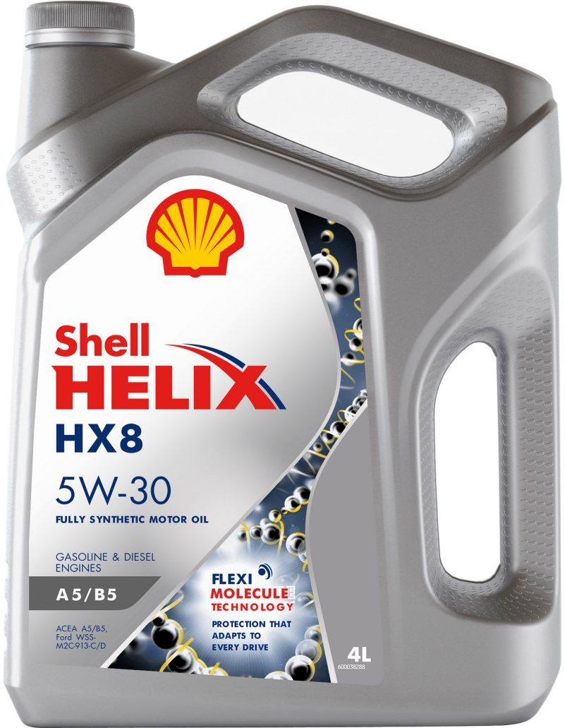 Shell Helix HX8 5W30 A5/B5 Синтетическое моторное масло