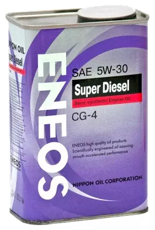 Масло моторное ENEOS CG-4 5W-30 полусинтетическое 0,94 л