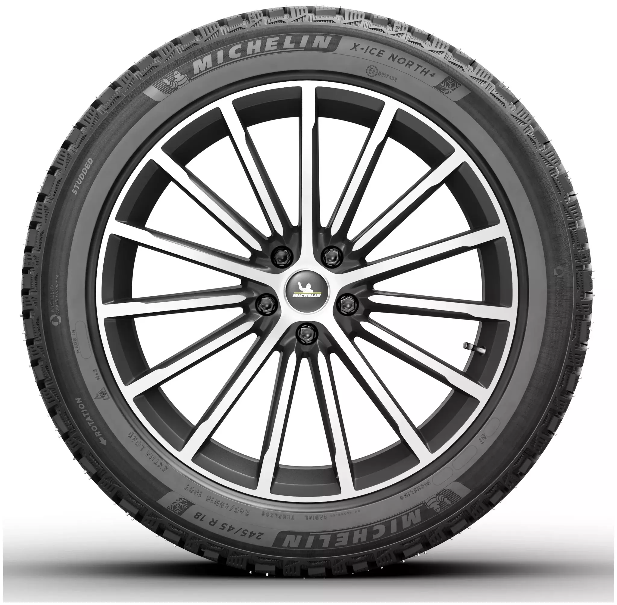 Шина Michelin X-Ice North 4 95T XL R17 215/50 шипованная