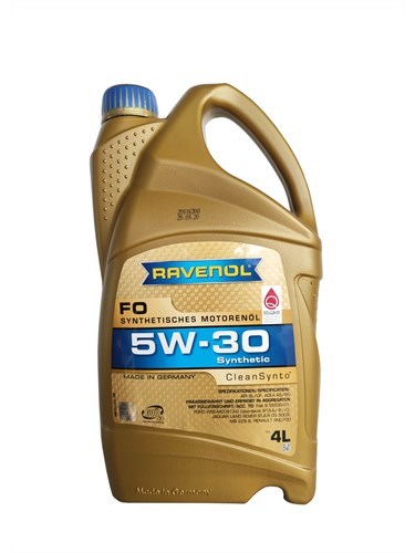 Масло моторное Ravenol FO 5W30 синтетическое 4 л