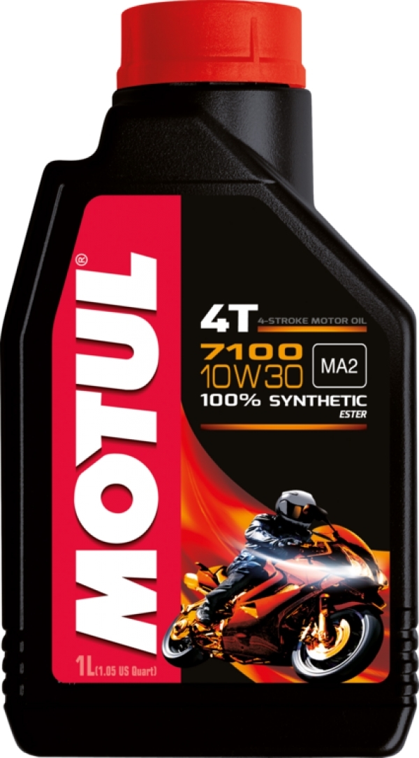 Motul 7100 4T 10W30 Синтетическое моторное масло для мотоциклов