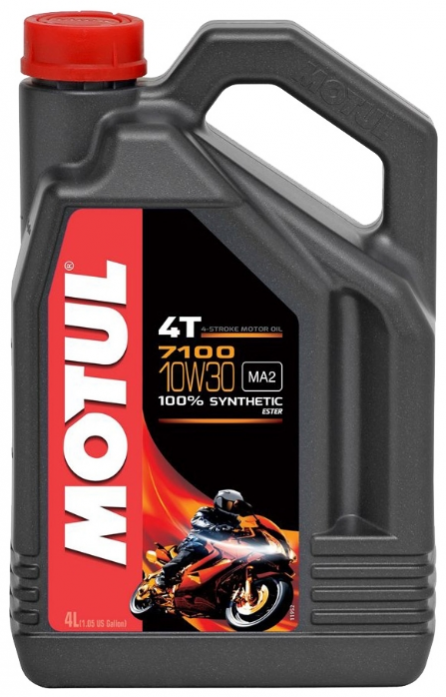 Motul 7100 4T 10W30 Синтетическое моторное масло для мотоциклов