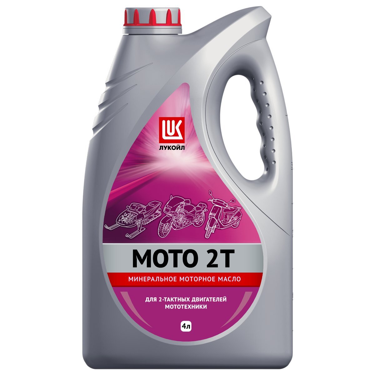 Моторное масло  Лукойл Мото 2T минеральное 4л