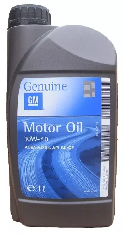 Масло моторное GM Motor Oil 10W-40 полусинтетическое 1 л