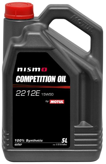 Motul Nismo Comp OIL 2212E 15W-50 - Синтетическое моторное масло для турбированных NISSAN