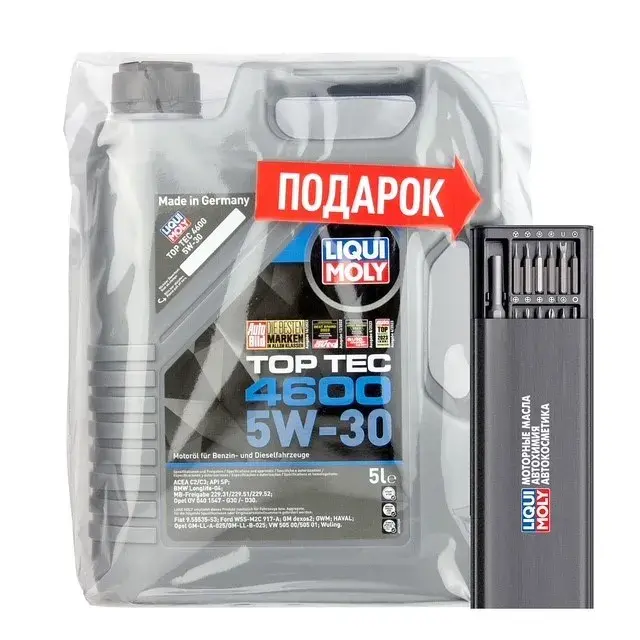 Моторное масло Liqui Moly Top Tec 4600 5W30 hc-синтетическое 5л