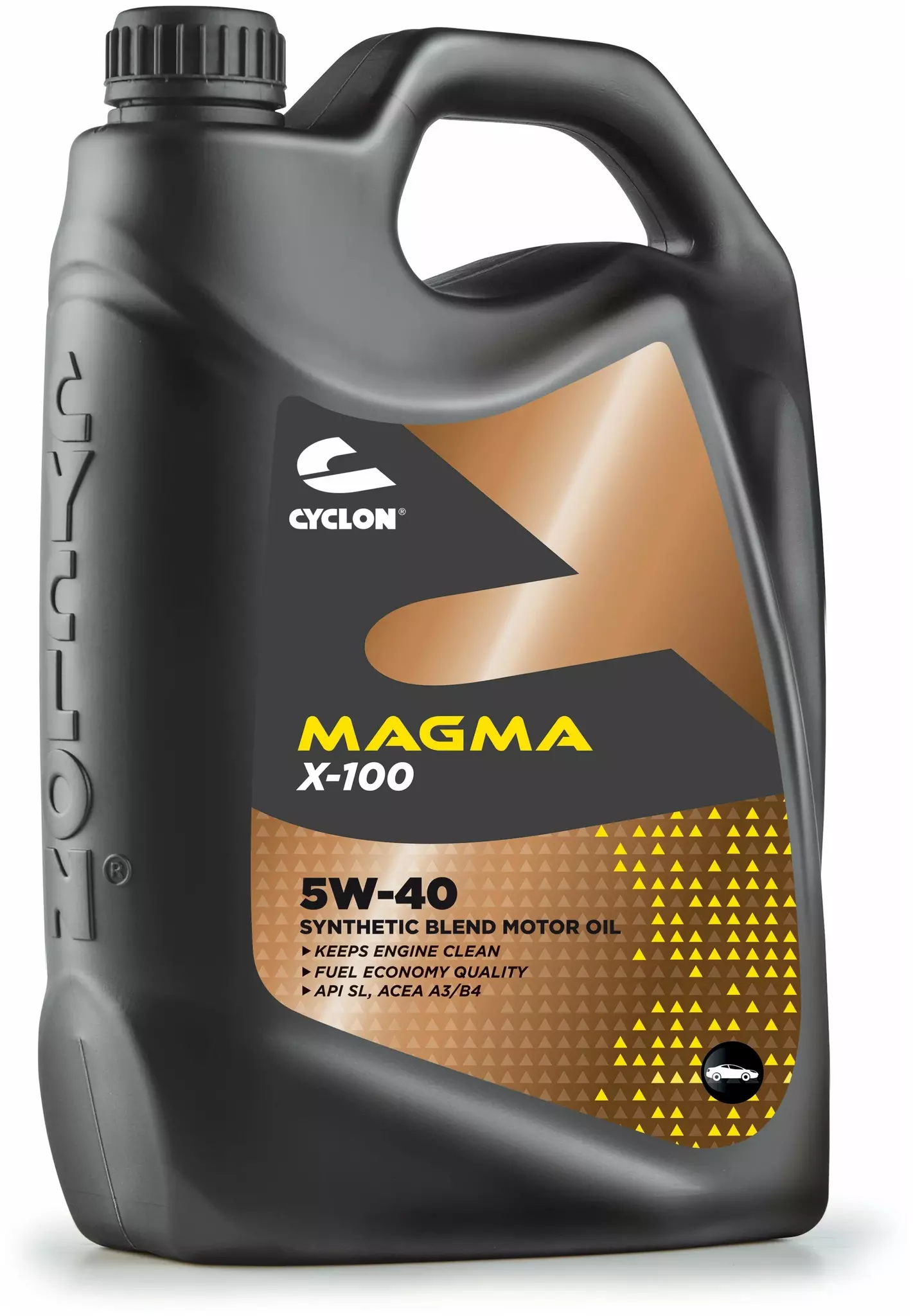 Полусинтетическое моторное масло CYCLON MAGMA X-100 5W-40, 4 л