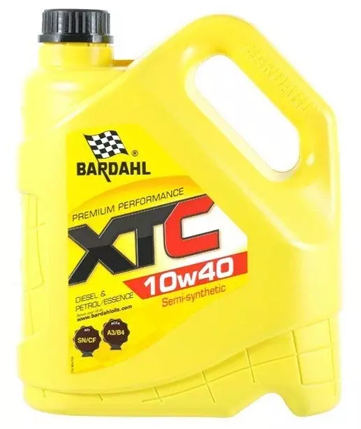 Масло моторное Bardahl XTC 10W-40 A3/B4 4л полусинтетика