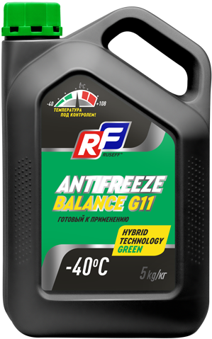 Антифриз готовый Ruseff Balance G11 зеленый 5л