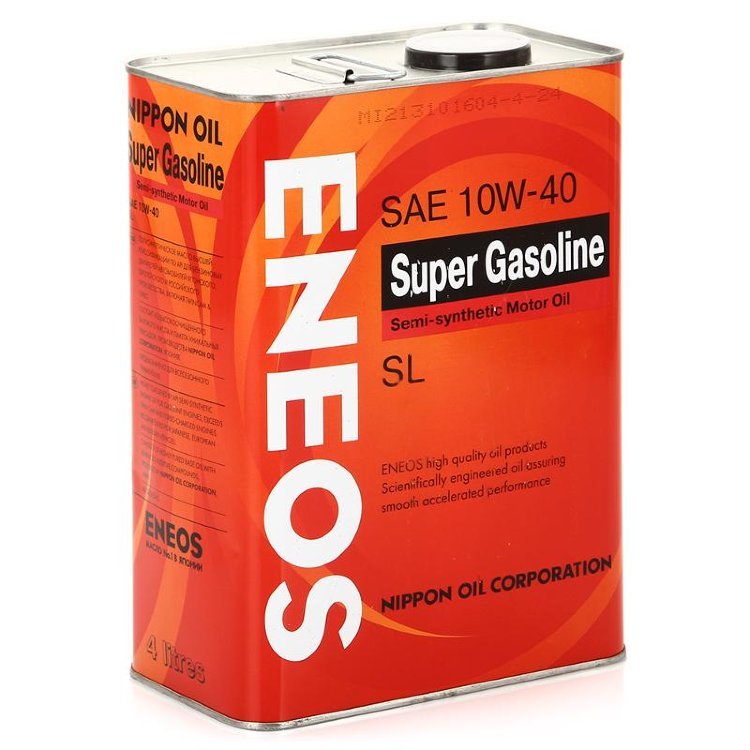 Eneos Super Gasoline SL 10W40 (4л) – Полусинтетическое моторное масло