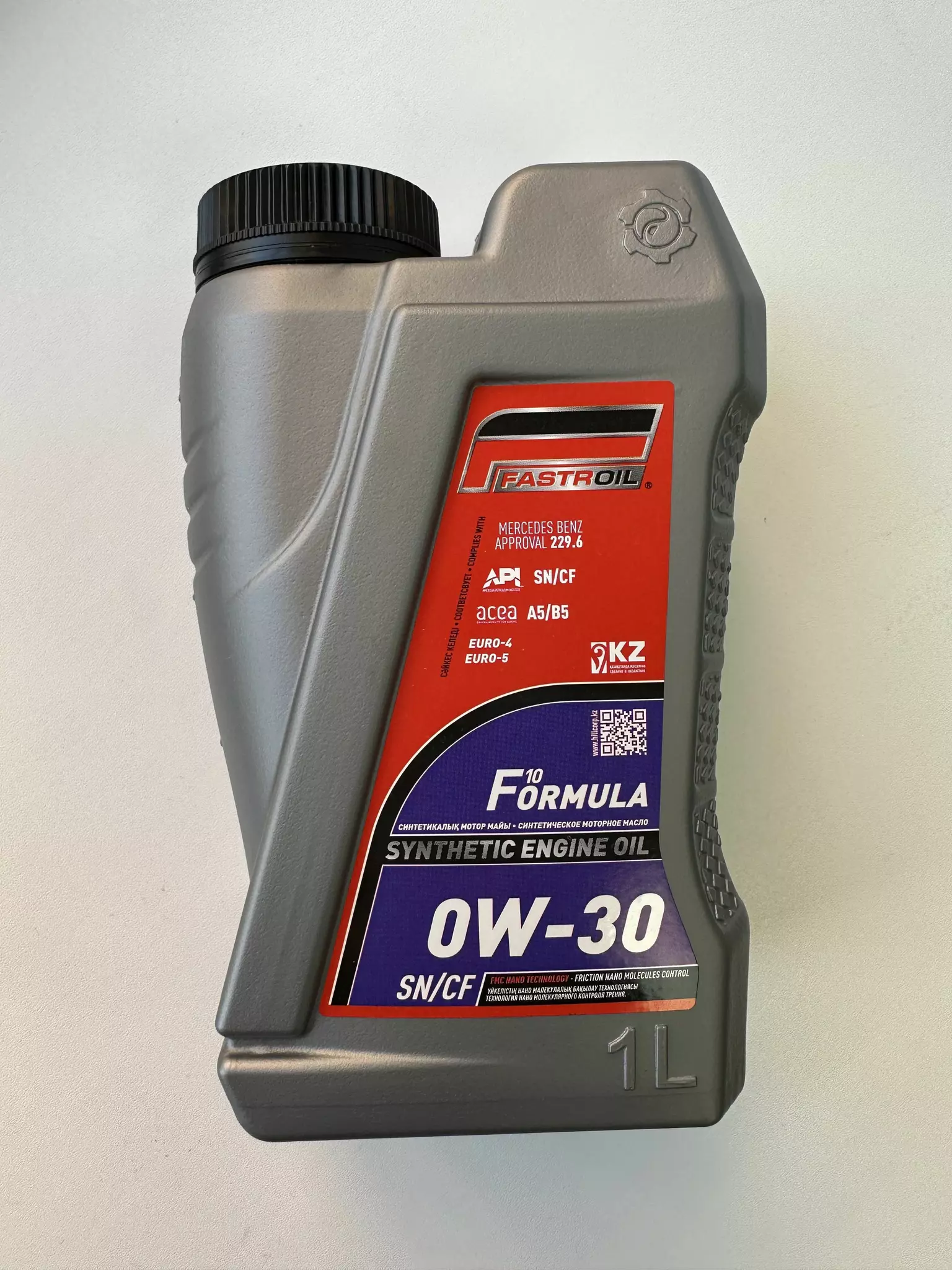 Масло моторное Fastroil Formula F10 0W-30 синтетическое 1 л