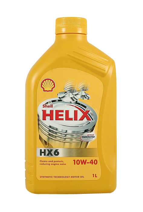 Shell Helix HX6 10W-40 минеральное моторное масло