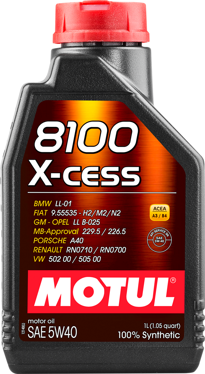MOTUL 8100 X-cess 5W-40 Синтетическое моторное масло
