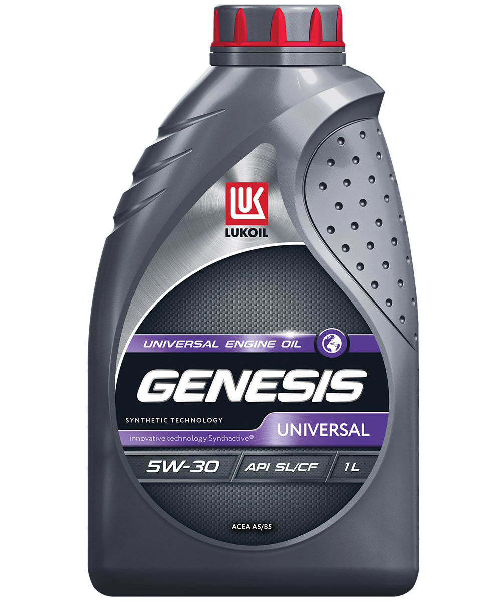 Лукойл Genesis Universal 5W30 полусинтетическое моторное масло