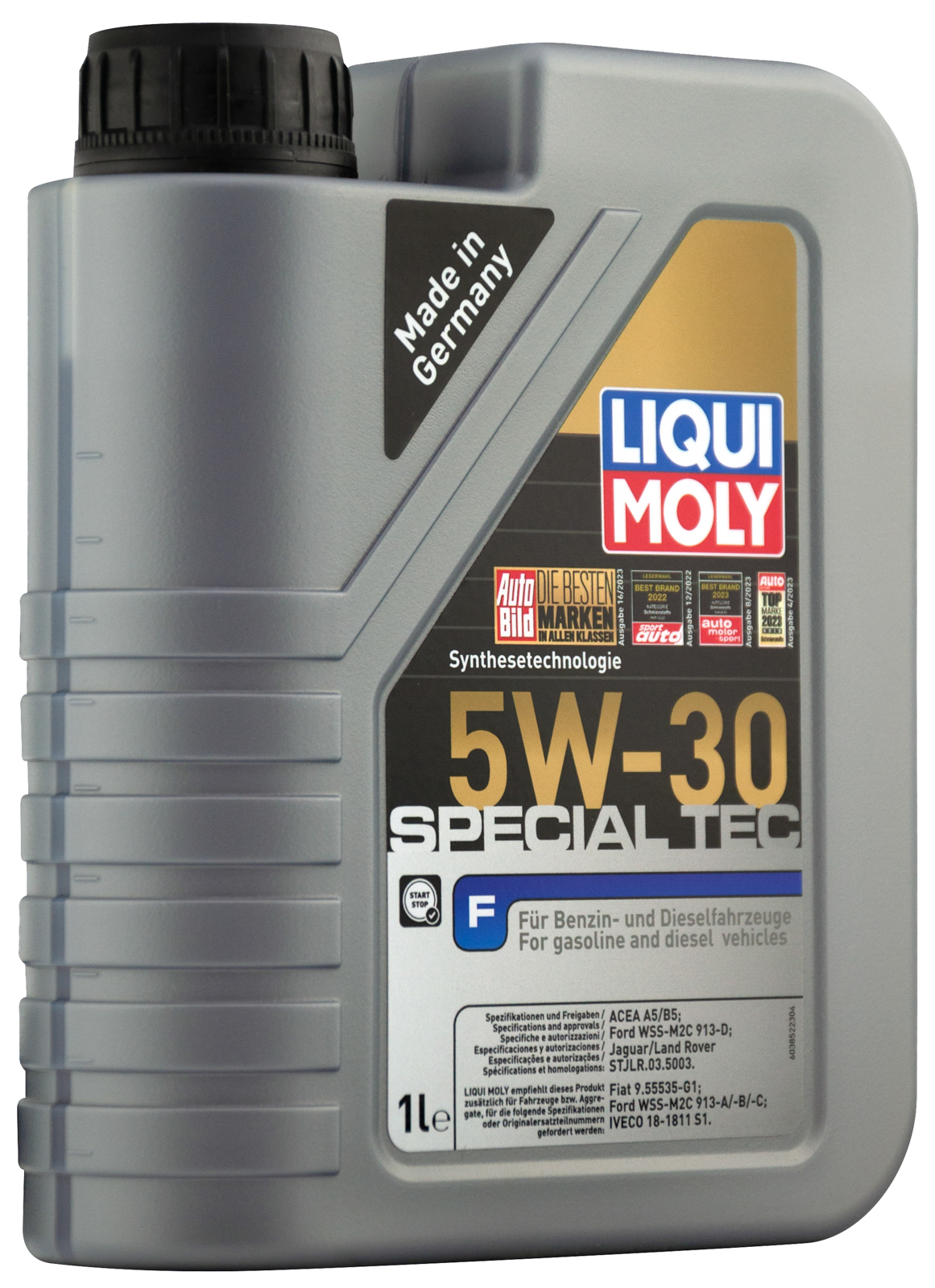 Моторное масло Liqui Moly Special Tec F 5W30 синтетическое (Ford) 1л