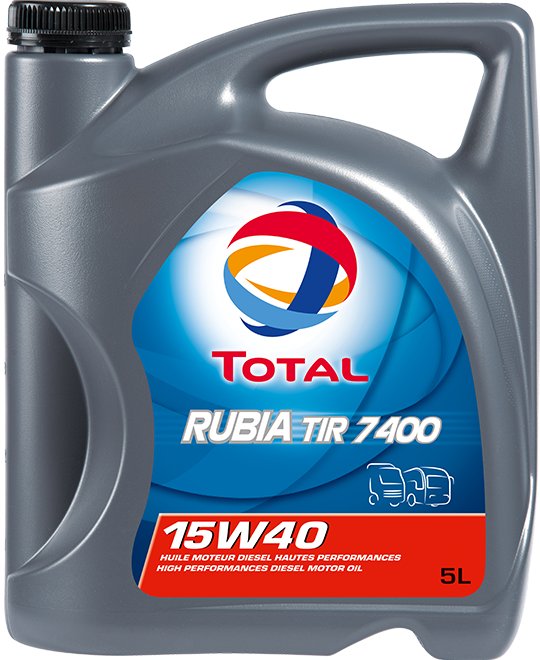Total 7400 Rubia TIR 15W40 Минеральное моторное масло для грузовых автомобилей