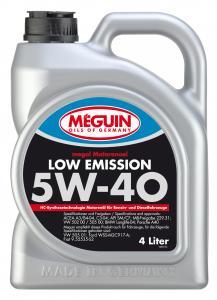 Megol Motorenoel Low Emission 5W40 HC-синтетическое моторное масло 4л 6675