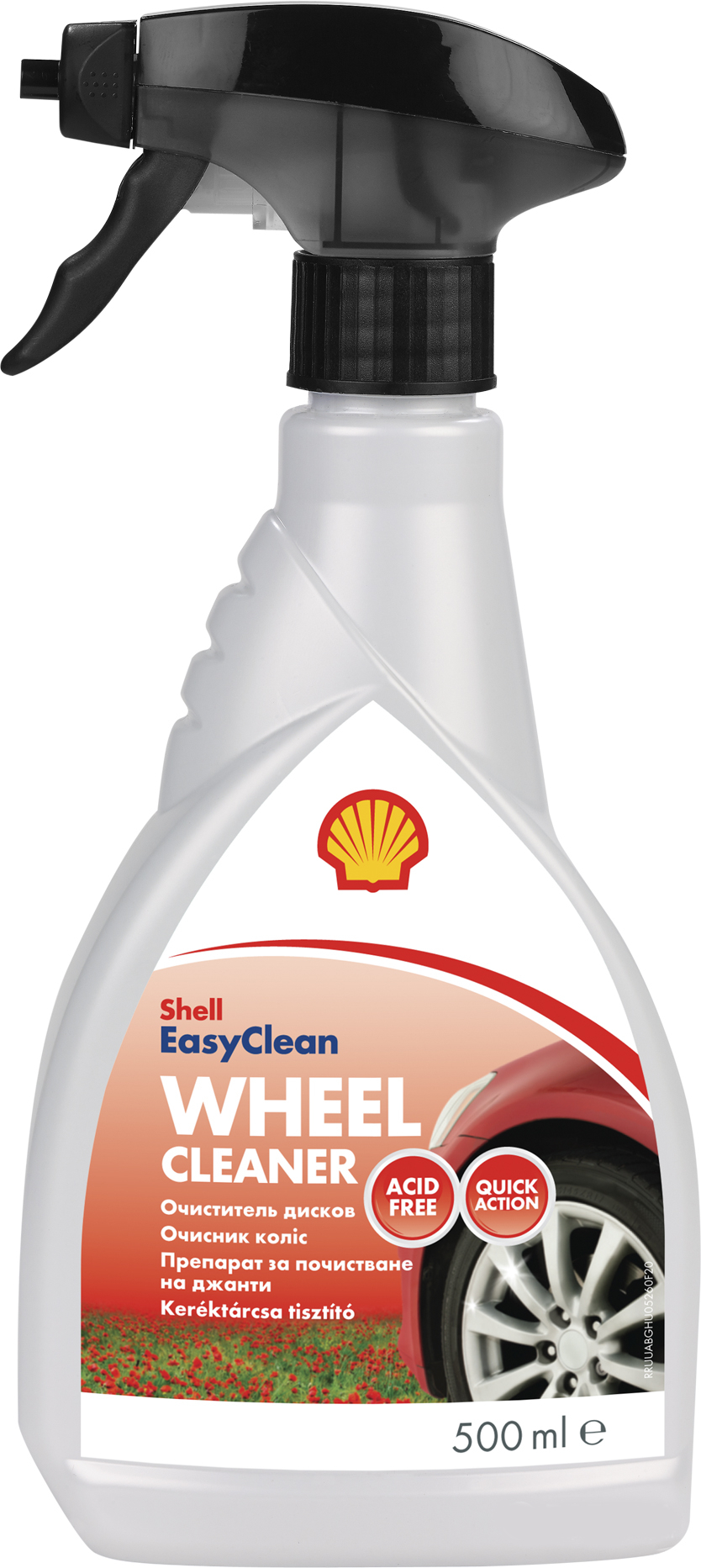 Купить очиститель дисков Shell Wheel Cleaner 0,5л, цена в Москве